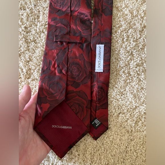 Vintage Dolce & Gabbana Silk Tie - Picture 5 of 6